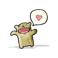 little bear in love cartoon