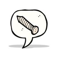 cartoon screw symbol