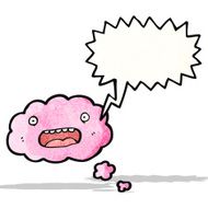 retro cloud cartoon character N2