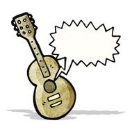 Cartoon Guitar N13