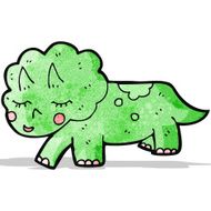 cartoon triceratops dinosaur