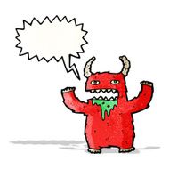 Cartoon monster N48