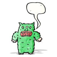 Cartoon monster N49