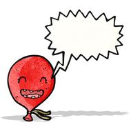 cartoon floating balloon N3