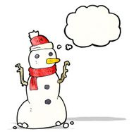 Cartoon Snowman N52