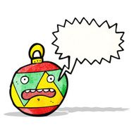 Cartoon Christmas Bauble N58