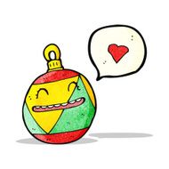 Cartoon Christmas Bauble N62