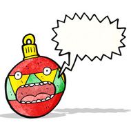 Cartoon Christmas Bauble N63