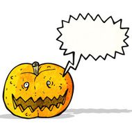 cartoon spooky pumpkin N2
