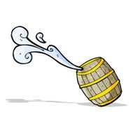 cartoon barrel of water N2