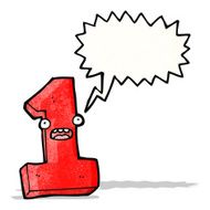 cartoon number one N3