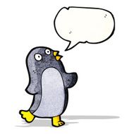 dancing penguin cartoon character