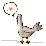 Cartoon Pigeon N13