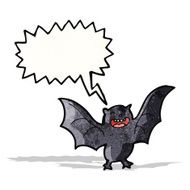 shrieking bat cartoon