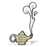 cartoon magic lamp N2