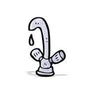 cartoon dripping faucet N4