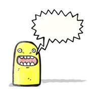 shrieking ghost cartoon