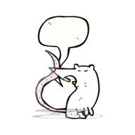 squeaking lab rat cartoon