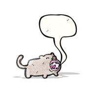 funny cartoon cat N95