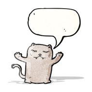 funny cartoon cat N97