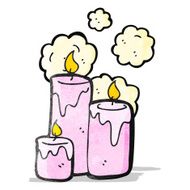scented candle cartoon N2