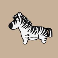 Zebra cartoon