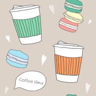 Cartoon hand drawn tasty food great for your design N2