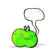Cartoon Apple N46