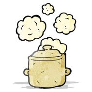 cartoon casserole pot N3