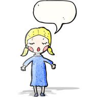 cartoon singing girl N3