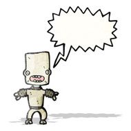 cartoon little robot N7