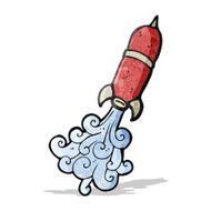 water rocket cartoon