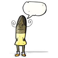 cartoon talking girl