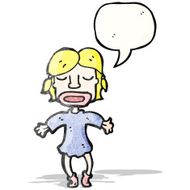 talking girl