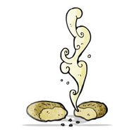 hot bread cartoon N2