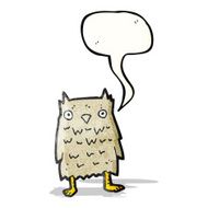 Cartoon Owl N73