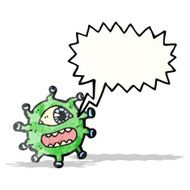 cartoon alien monster N16