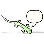 Cartoon cute lizard N5
