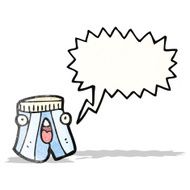 screaming underpants cartoon