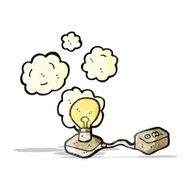 electric circuit cartoon