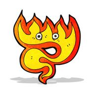 fire cartoon element