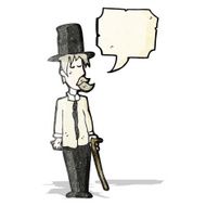 cartoon rich man down and out