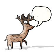 cartoon stag N10