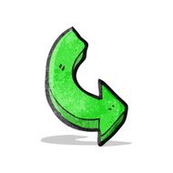 decorative arrow cartoon element N3