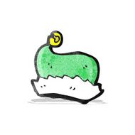 cartoon christmas elf hat N2