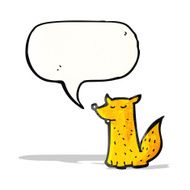 little fox cartoon