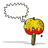 toffee apple cartoon character