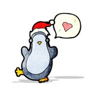 Cartoon penguin N38
