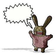 Cartoon Rabbit N44