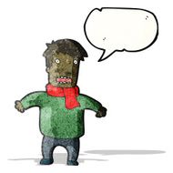 Cartoon Man Panicking N6